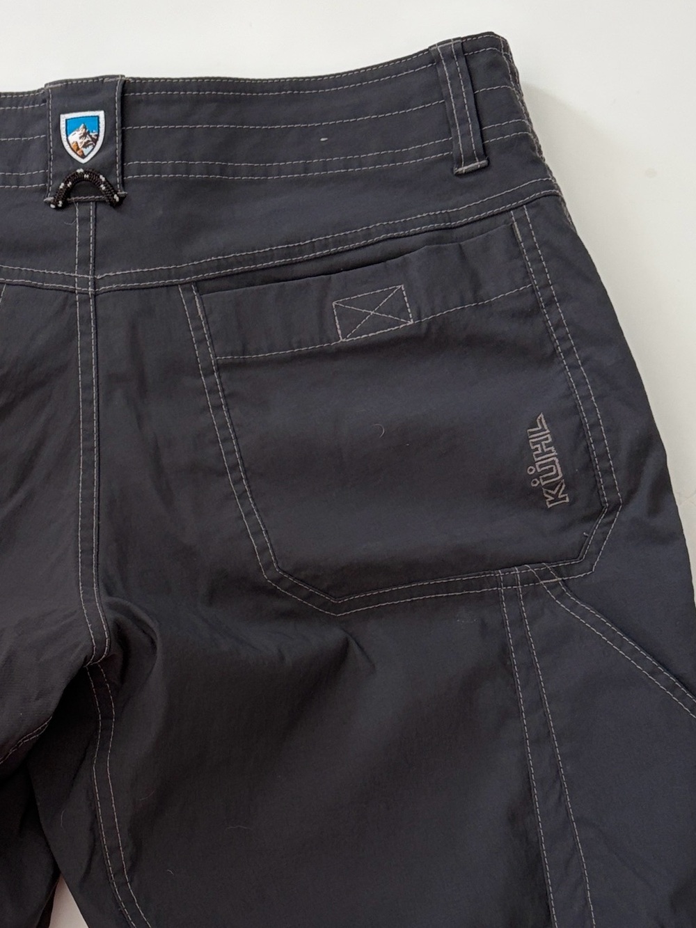 Kuhl Men’s Shorts Renegade Hiking Shorts Carbon Color 11" Inseam size 32 - Picture 6 of 16